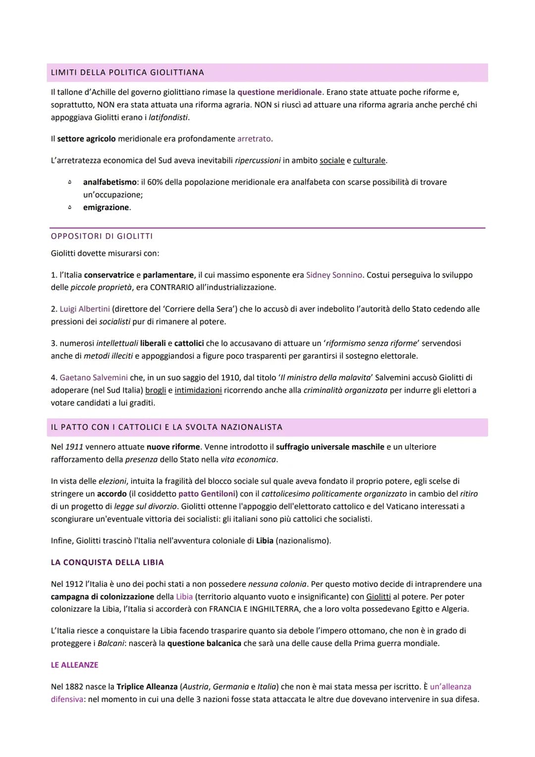 BORGHESIA TRIONFANTE
Nei primi anni del Novecento l'Europa ha una profonda trasformazione a livello economico e politico. Gli europei
hanno 