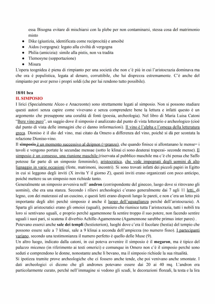 17/12 anna
TEOGNIDE
Corpus Theognideum: insieme di versi che si attribuiscono a Teognide, 1389 e tutti di Teognide. In realtà
questa è una s