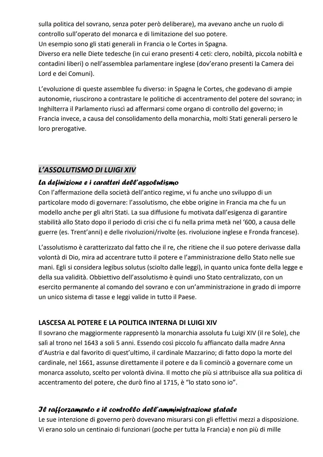 # Lo Stato assoluto e le sue alternative

LA SOCIETÀ DI ANTICO REGINE

Il sistema gerarchico dei tre ordini

Nel corso del 1700, durante la 