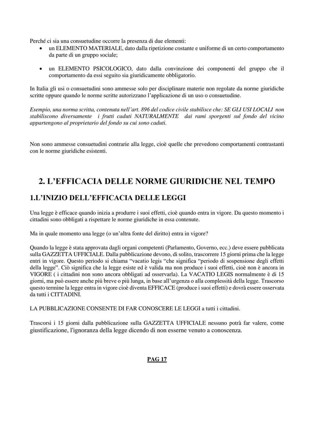 DISPENSE DI DIRITTO
➤ I TIPI DI FONTI
SCHEDA N.2
MODULO 1- UNITA'2 DEL LIBRO (da pag.26 a pag.37)
LE FONTI NORMATIVE E L'EFFICACIA DELLE LEG