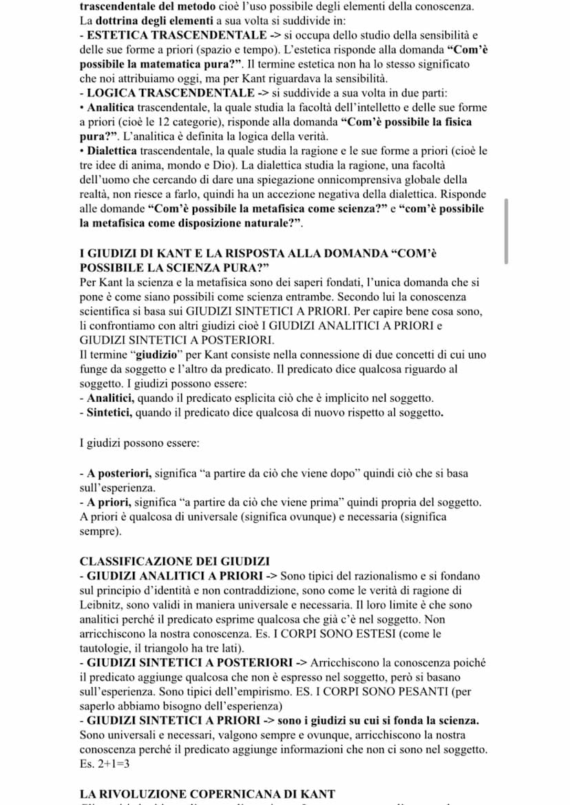 KANT (sofia)
Kant è uno dei filosofi più importanti, tanto da influenzare i filosofi successivi, che
non possono essere capiti se non si con