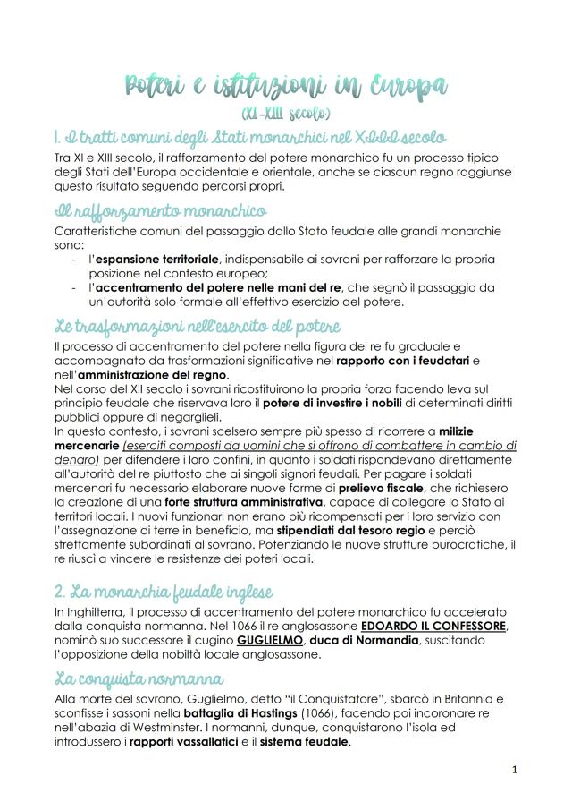 Know La nascita delle monarchie nazionali thumbnail