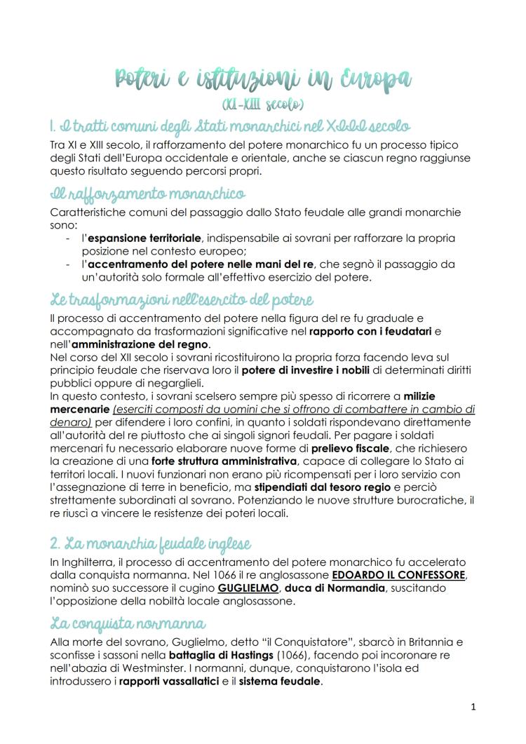 Know La nascita delle monarchie nazionali thumbnail