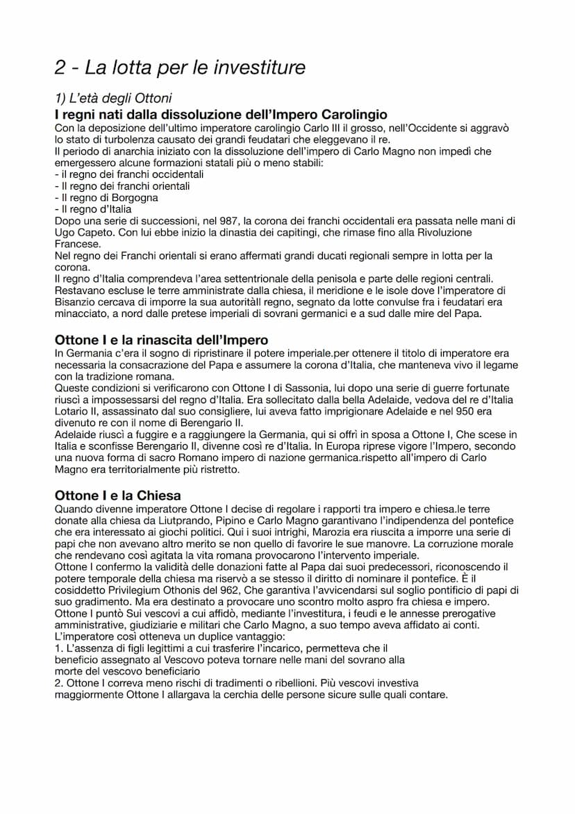 0 - l'Europa alla vigilia dell'anno mille
la crisi dell'impero carolingio e l'inizio dell'età signorile
Dopo l'814 con la morte di Carlo Mag