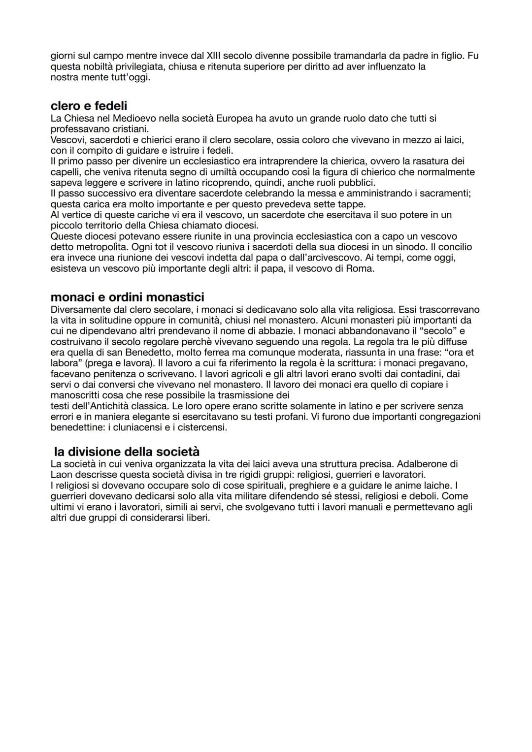 0 - l'Europa alla vigilia dell'anno mille
la crisi dell'impero carolingio e l'inizio dell'età signorile
Dopo l'814 con la morte di Carlo Mag