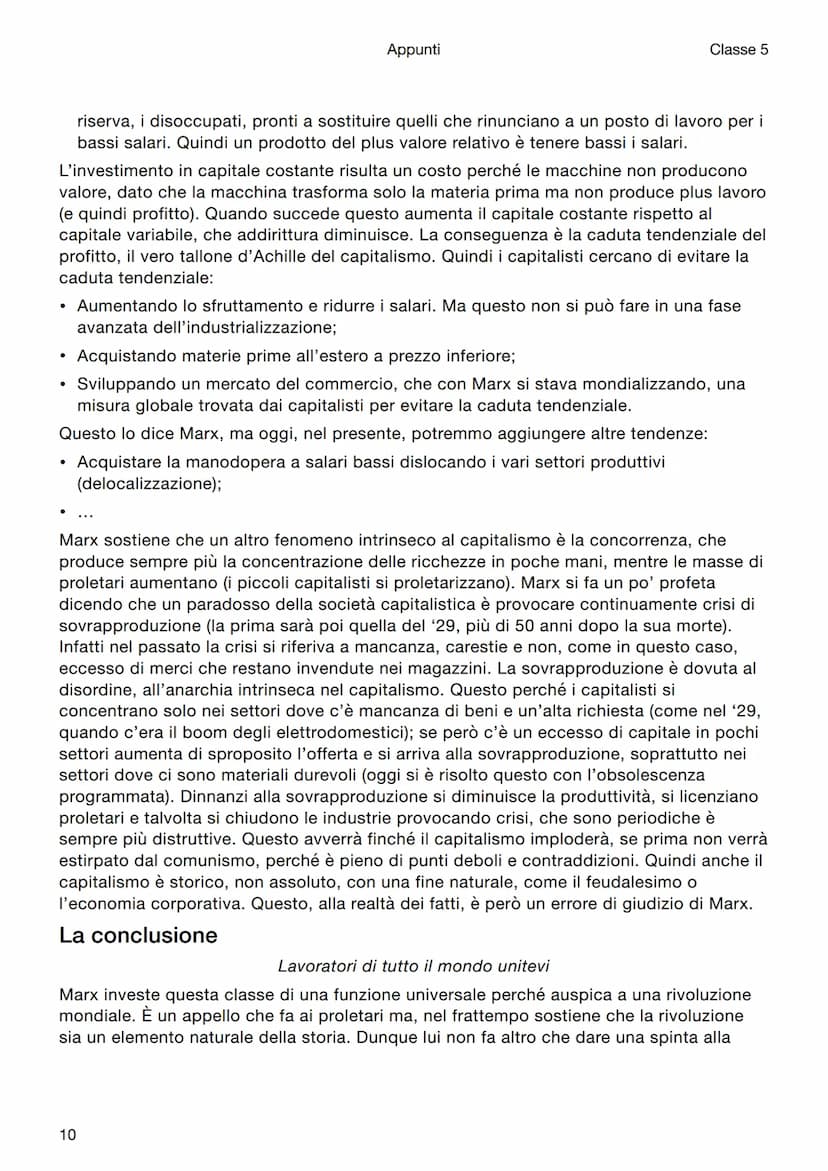 Filosofia
Marx
Appunti
Classe 5
Introduzione
Karl Marx è uno dei pensatori che più influenzerà il '900 dando origine al Marxismo. È
importan