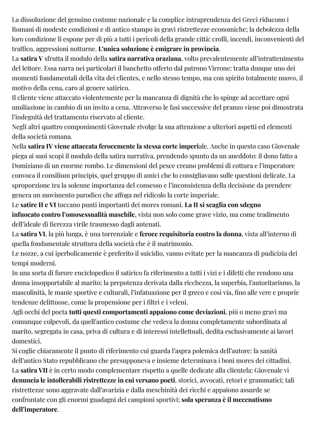 Latino
Giovenale
LA VITA E LA CRONOLOGIA DELLE OPERE
Giovenale nacque quasi sicuramente ad Aquino, nel Lazio meridionale. La data di nascita