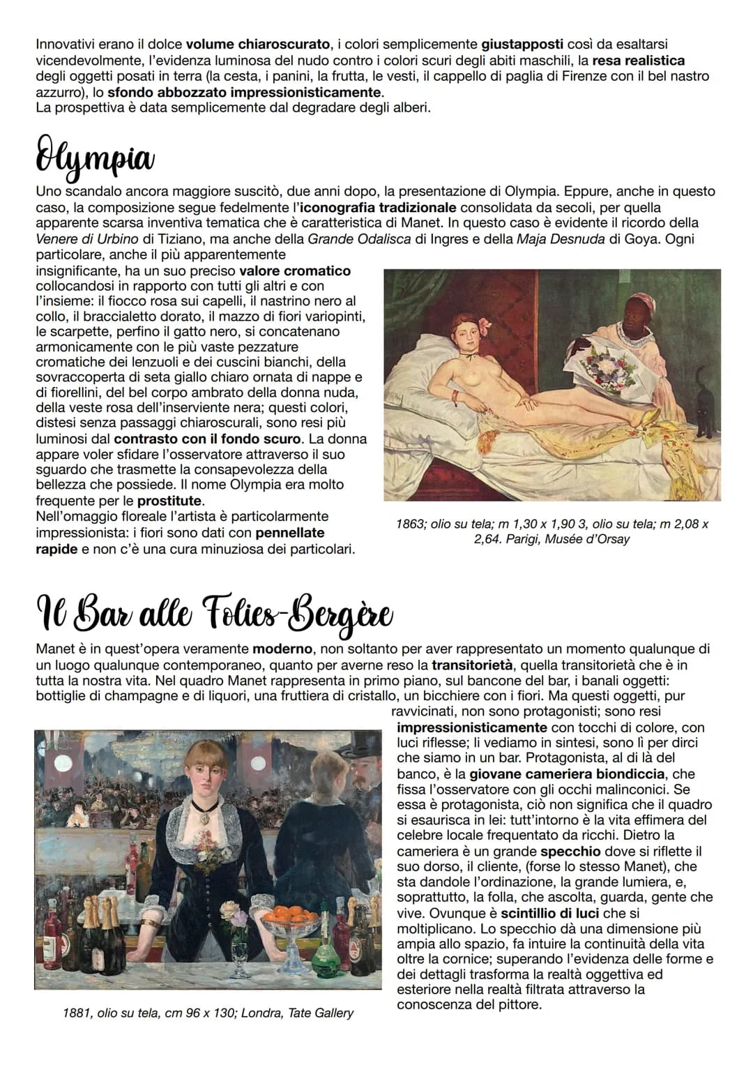 Édouard Manet
Nato a Parigi nel 1832 è considerato come il principale esponente del gruppo di Batignolles, il rinnovatore
della pittura fran