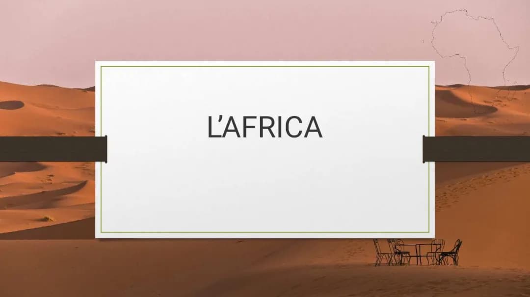 L'africa 