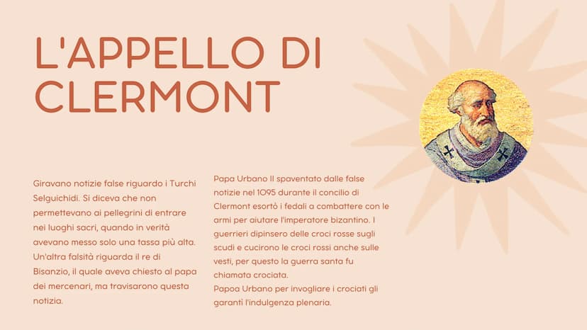LE CROCIATE
Margherita Elefante 3^AS SIGNIFICATO
Crociata: termine che indica le guerre combattute da
eserciti cristiani contro i musulmani 