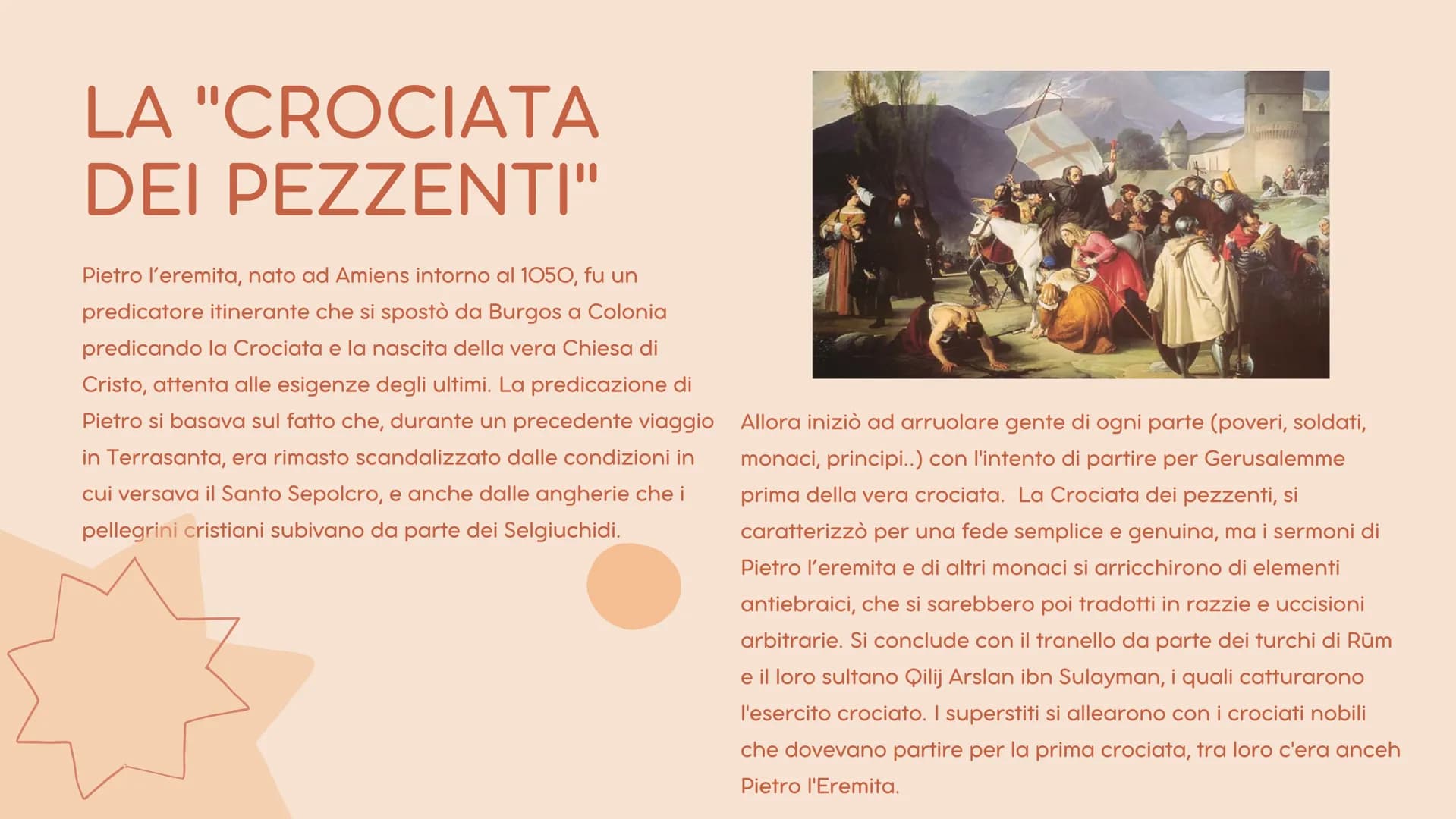 LE CROCIATE
Margherita Elefante 3^AS SIGNIFICATO
Crociata: termine che indica le guerre combattute da
eserciti cristiani contro i musulmani 