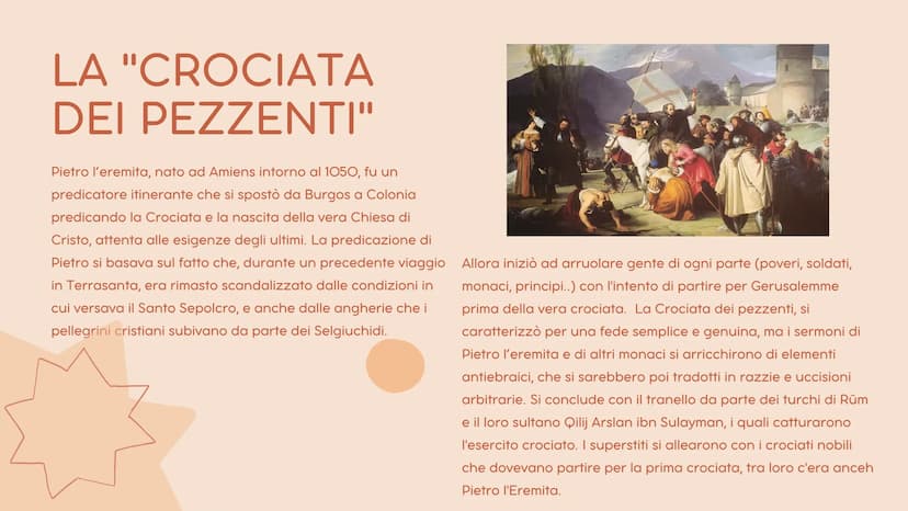 LE CROCIATE
Margherita Elefante 3^AS SIGNIFICATO
Crociata: termine che indica le guerre combattute da
eserciti cristiani contro i musulmani 