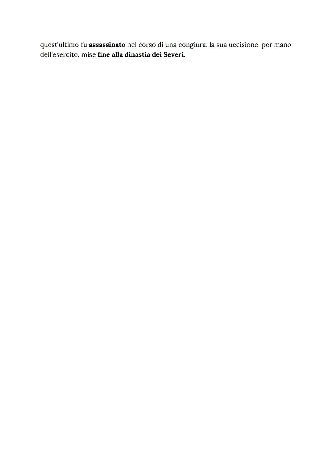 # L'impero Vespasiano e dei Severi

L'anno dei quattro imperatori e la Dinastia Flavia

Dopo la morte di Nerone si scateno una guerra civile