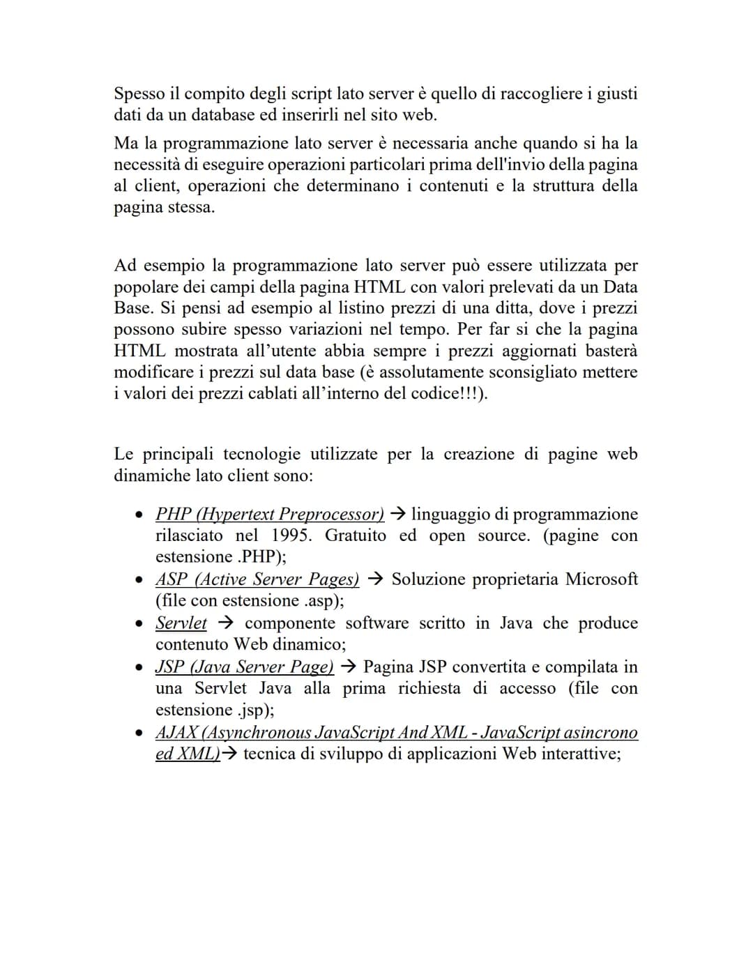 1.Applicazioni Web
1.1 I 3 livelli del Web
Il Web è il più grande sistema distribuito di tipo informativo.
Il modello di riferimento del Web
