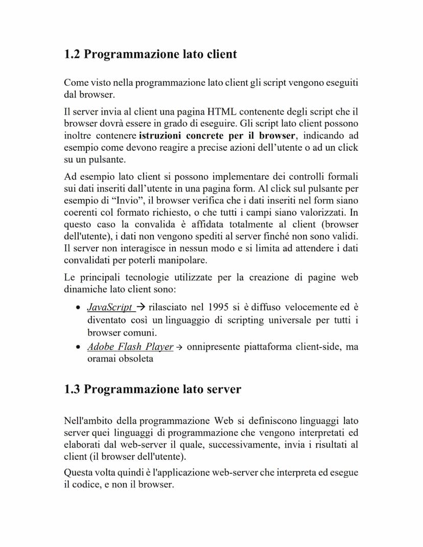 1.Applicazioni Web
1.1 I 3 livelli del Web
Il Web è il più grande sistema distribuito di tipo informativo.
Il modello di riferimento del Web