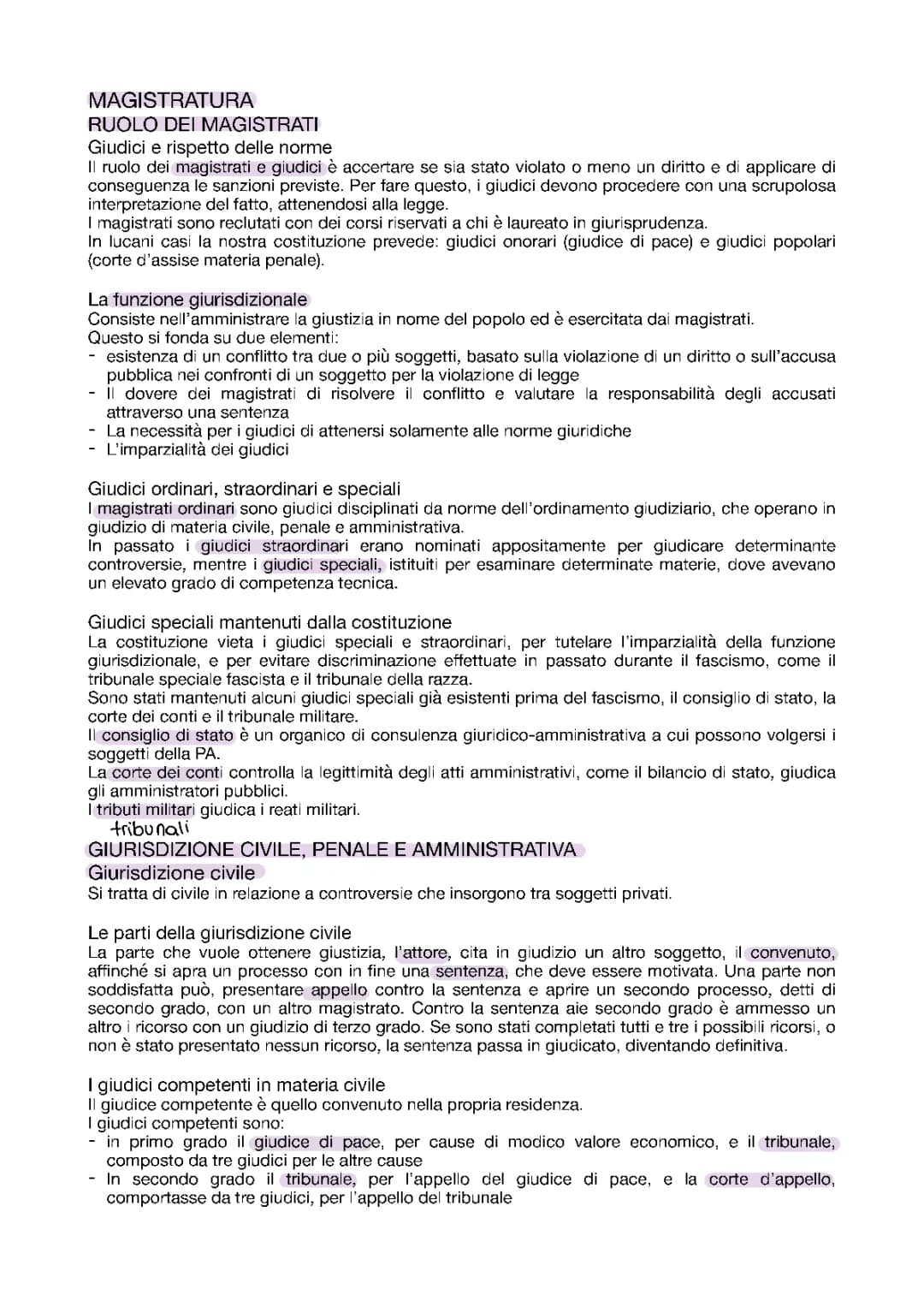 MAGISTRATURA