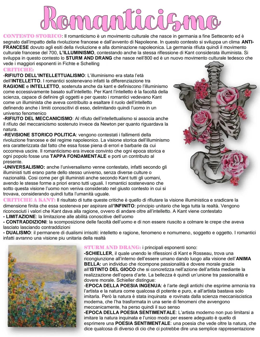 ROMANTICISMO E IDEALISMO (Schelling e Fitche)