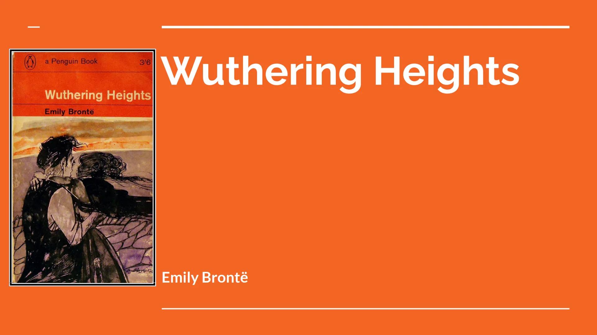 a Penguin Book
3/6
Wuthering Heights
Emily Brontë
Fandomiers
Wuthering Heights
Emily Brontë Summary
Mr. Lockwood, an out-of-towner renting a