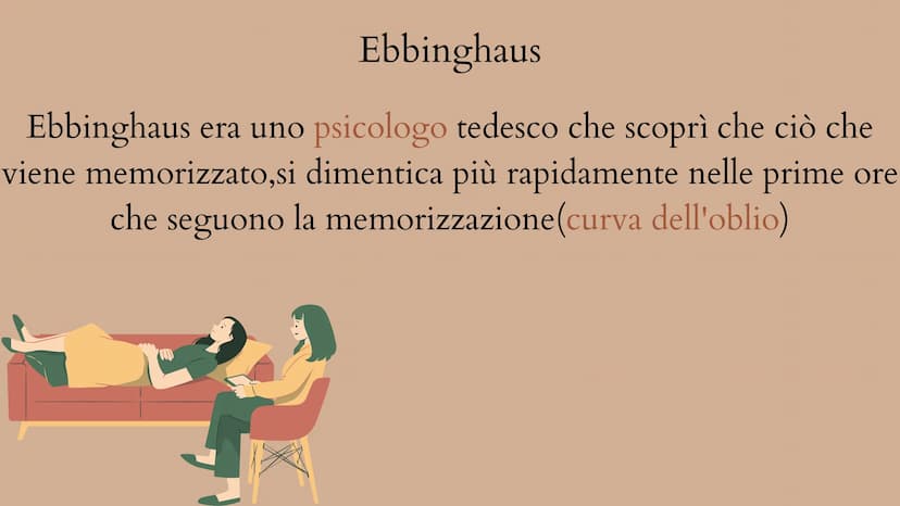 La memoria Che cos'è la memoria?
La memoria è un'attività di base svolta dalla mente incaricata di
conservare dati,come idee,sensazioni,avve