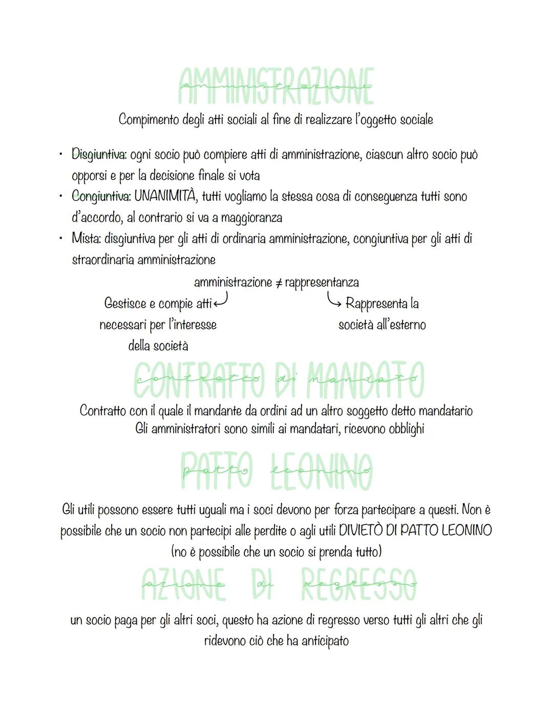 SOCIETA
Quando l'impresa è collettiva si chiama società
PLURALITA
Società (art.2247 c/c) = contratto
Accordo tra 2 o + parti di costituire,
