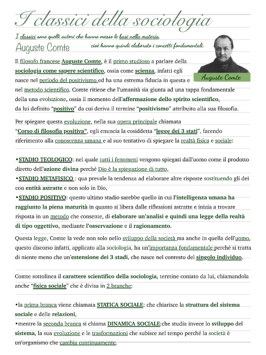 I classici della sociologia 