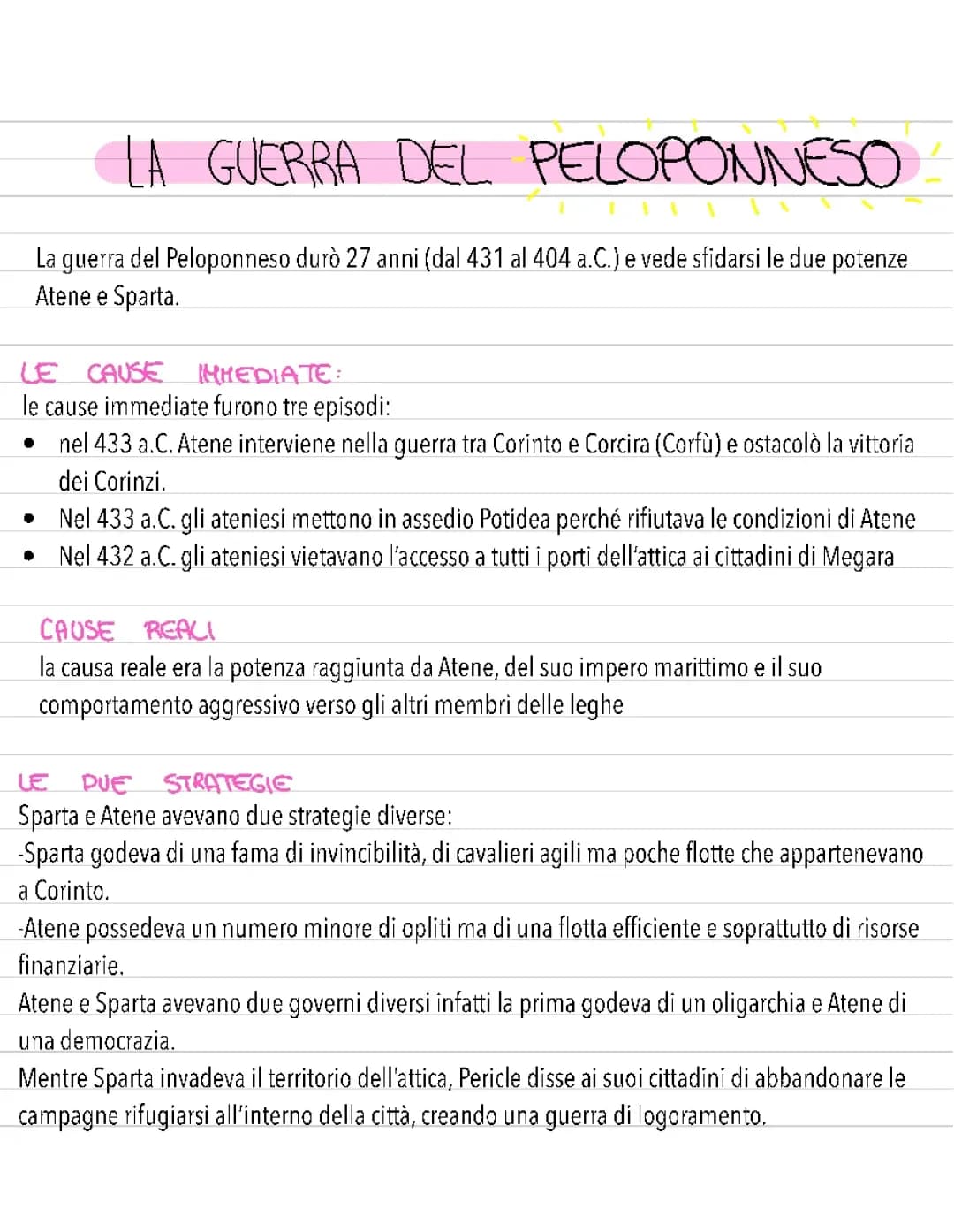 guerra del peloponneso