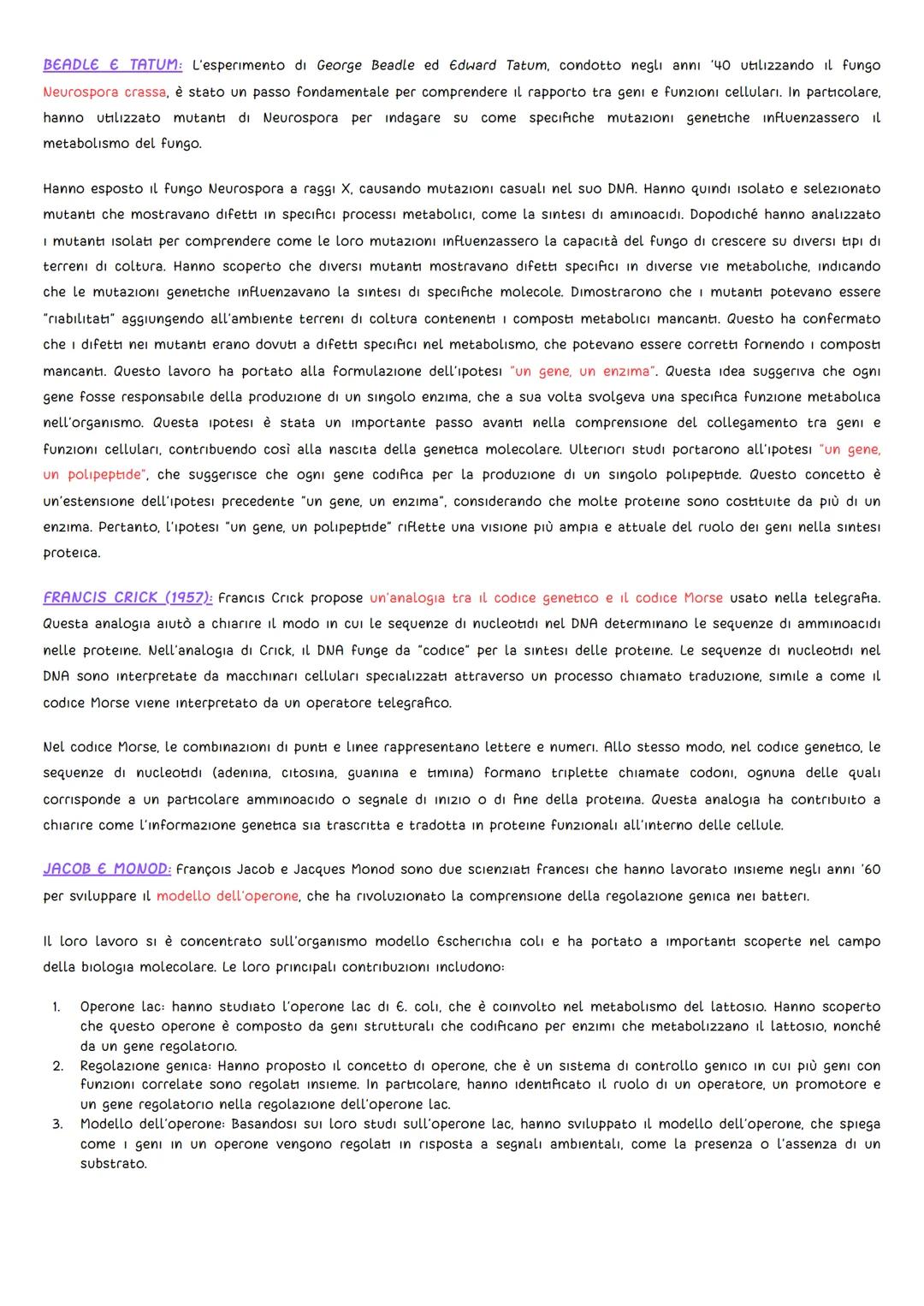 GLI ESPERIMENTI
DNA
• Griffith (1928): L'oggetto di studio fu il batterio Pneumococco, uno degli agenti patogeni della polmonite. Griffith s