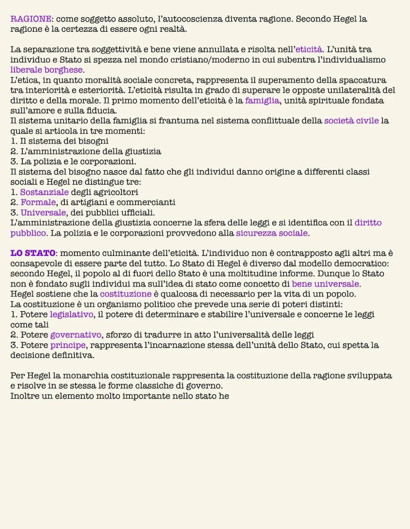 HEGEL
Hegel fu il filosofo più famoso del suo tempo e di riferimento per tutta l'Europa. Crea
l'ultimo sistema filosofico della storia occid