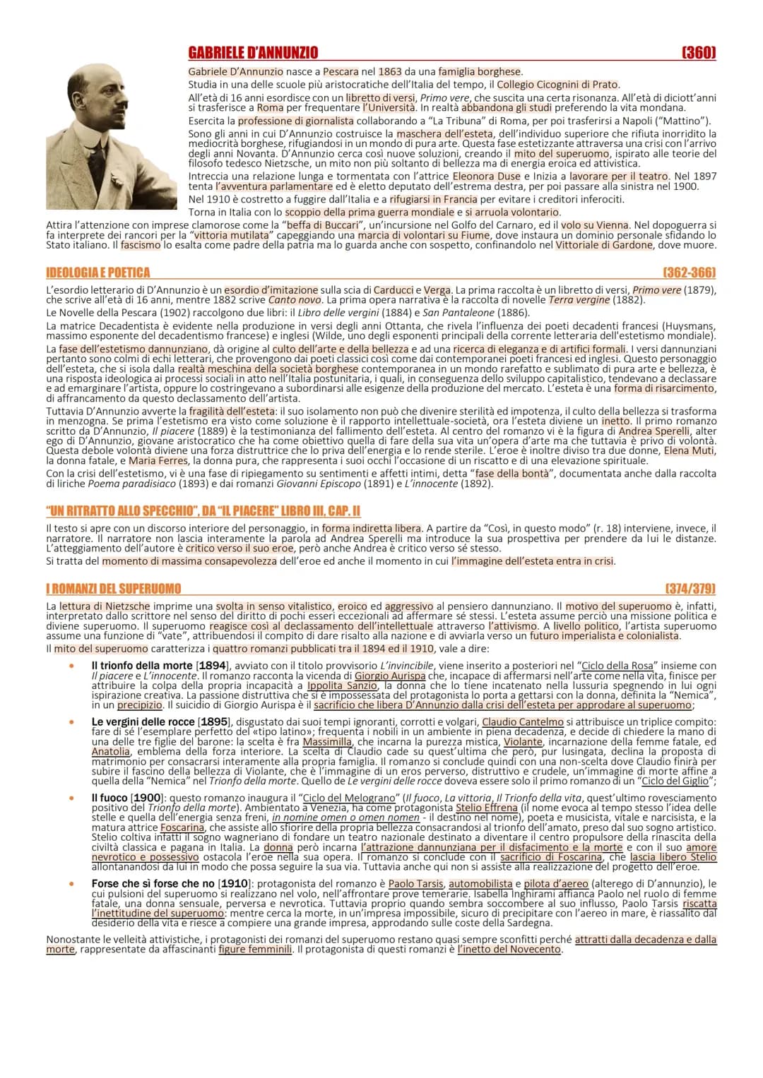 Gabriele D’Annunzio 