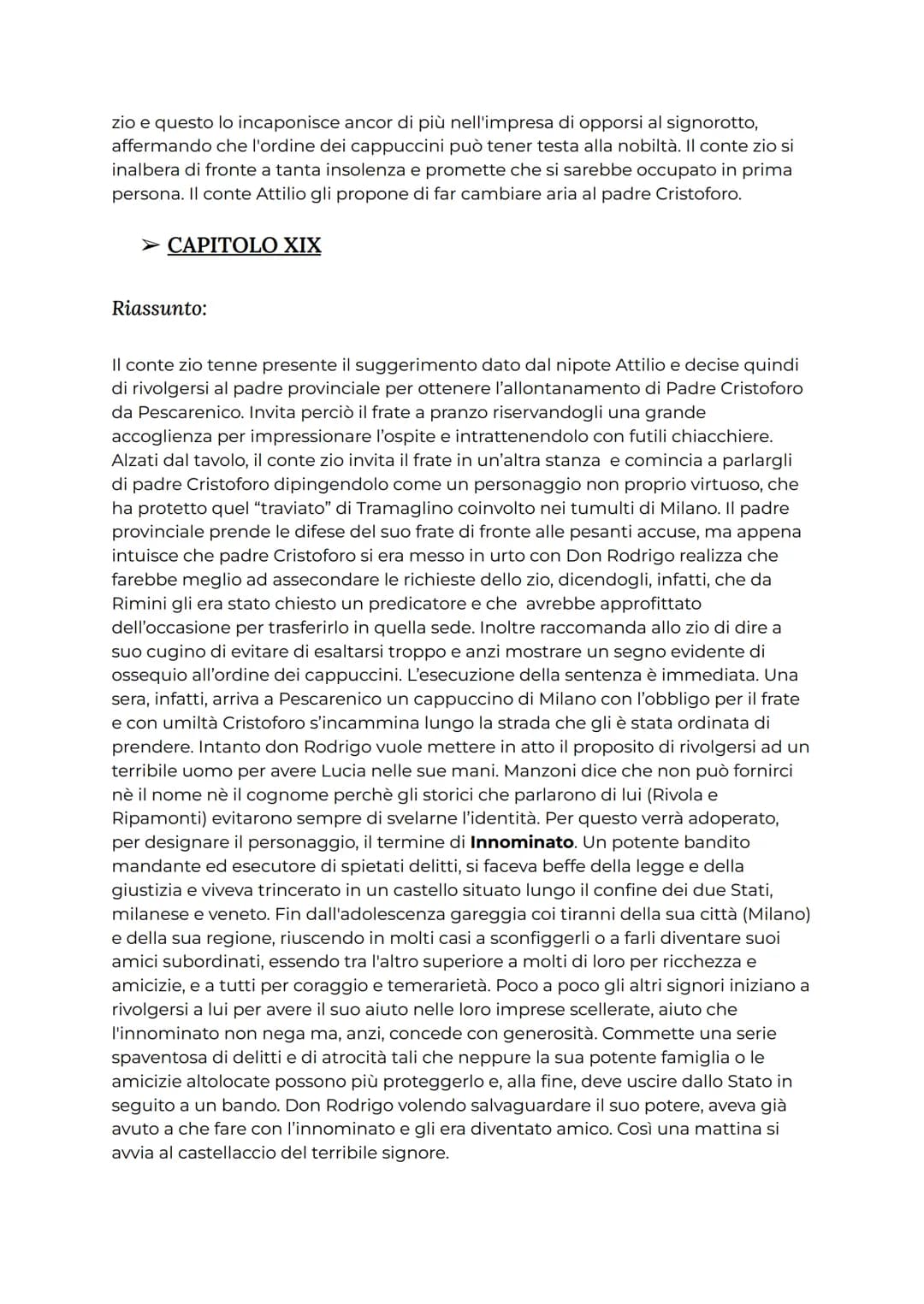 CAPITOLO XV
Riassunto:
Renzo, per l'ubriachezza, non è più in grado di parlare, né di reggersi in piedi,
pertanto, deve intervenire l'oste p