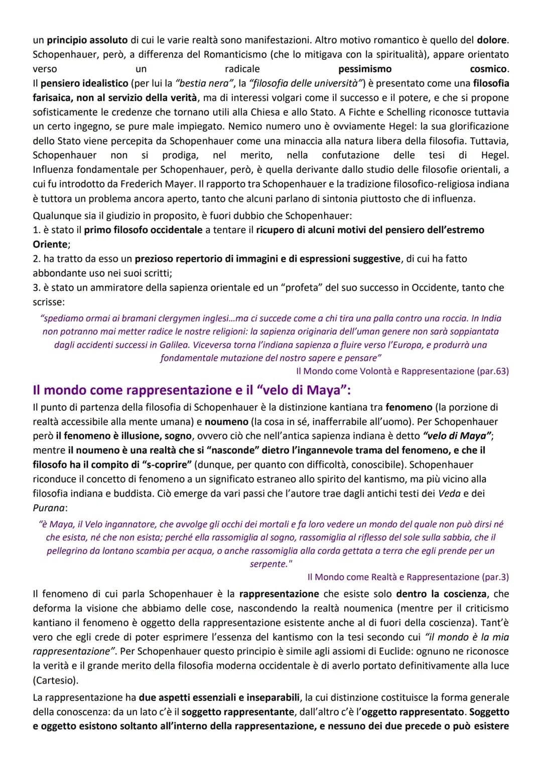 Arthur Schopenhauer
Biografia e Opere:
Arthur Schopenhauer nacque a Danzica nel 1788. Figlio di un ricco
banchiere e di una scrittrice, all'