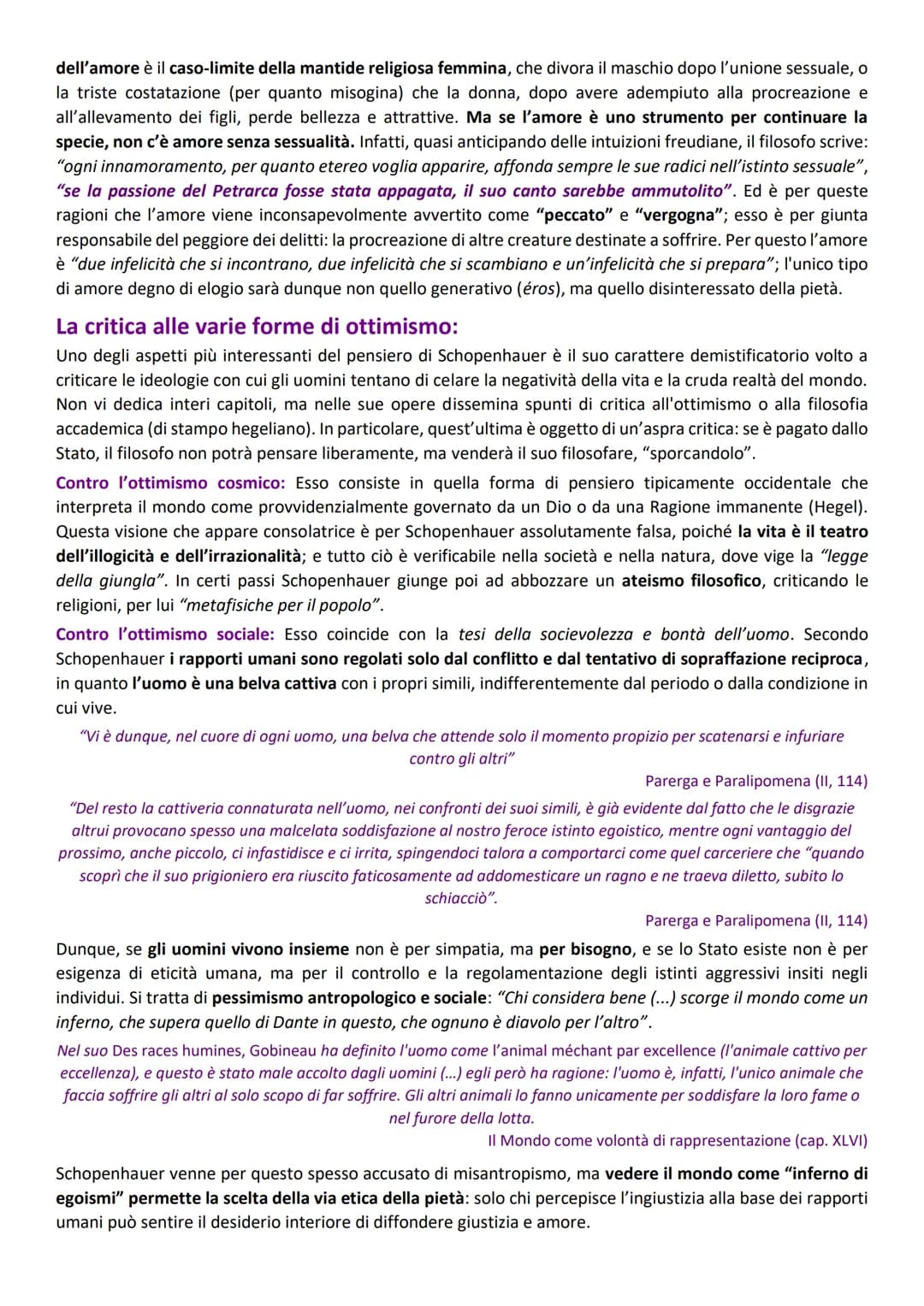 Arthur Schopenhauer
Biografia e Opere:
Arthur Schopenhauer nacque a Danzica nel 1788. Figlio di un ricco
banchiere e di una scrittrice, all'