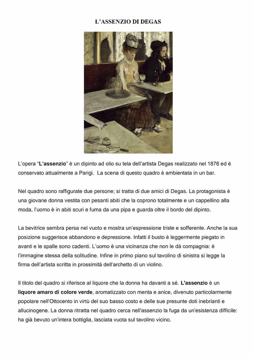 Nasce in Francia, a
Parigi nella seconda
metà dell'800.
Gli Impressionisti non si
soffermano sui particolari: la
natura si presenta ai nostr