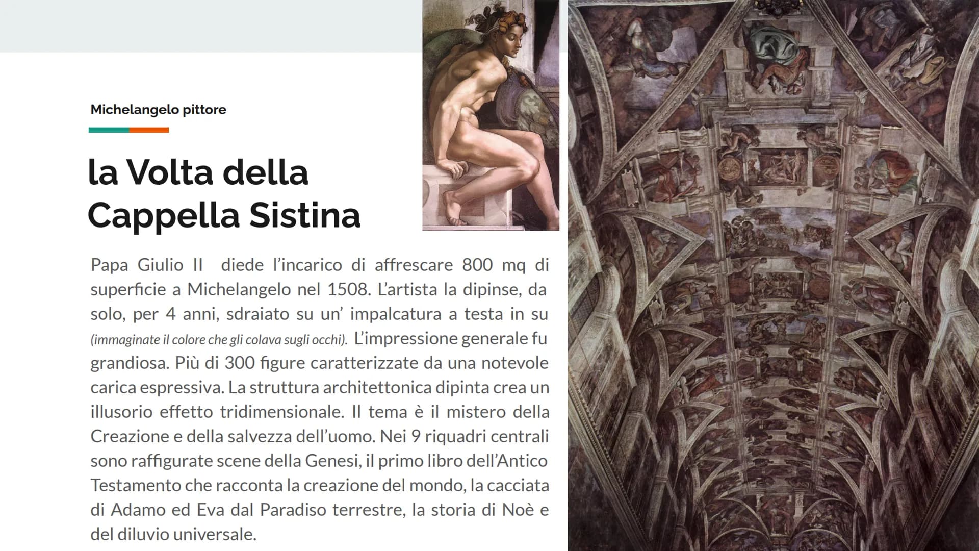 IL RINASCIMENTO
MICHELANGELO
BUONARROTI
SCULTORE, PITTORE, ARCHITETTO Il Rinascimento
PITTURA
SCULTURA
ARCHITETTURA
IL RINASCIMENTO
ROMA
RAF