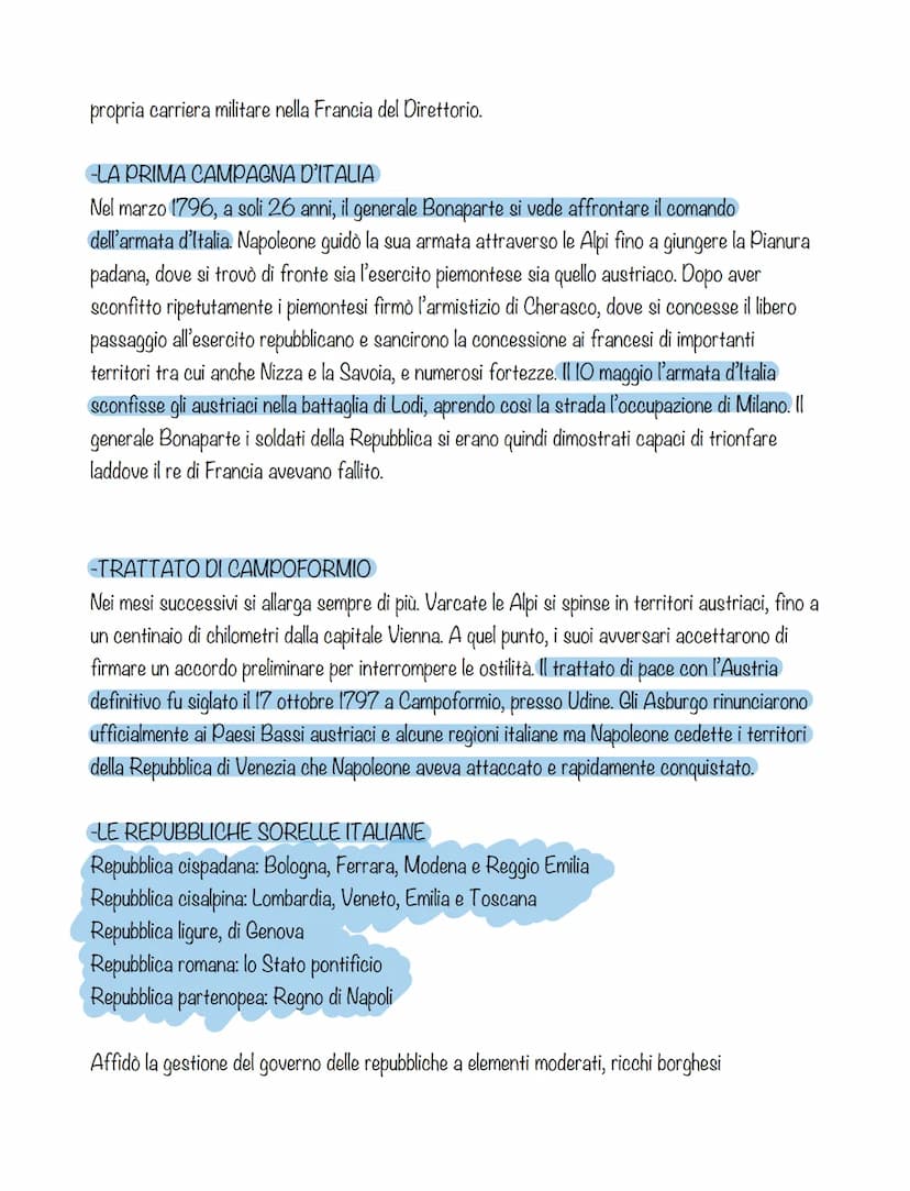 NAPOLEONE
La fase termidoriana rappresentò il periodo più turbolento della rivoluzione francese. Con la sua
conclusione ebbe iniziano nuova 