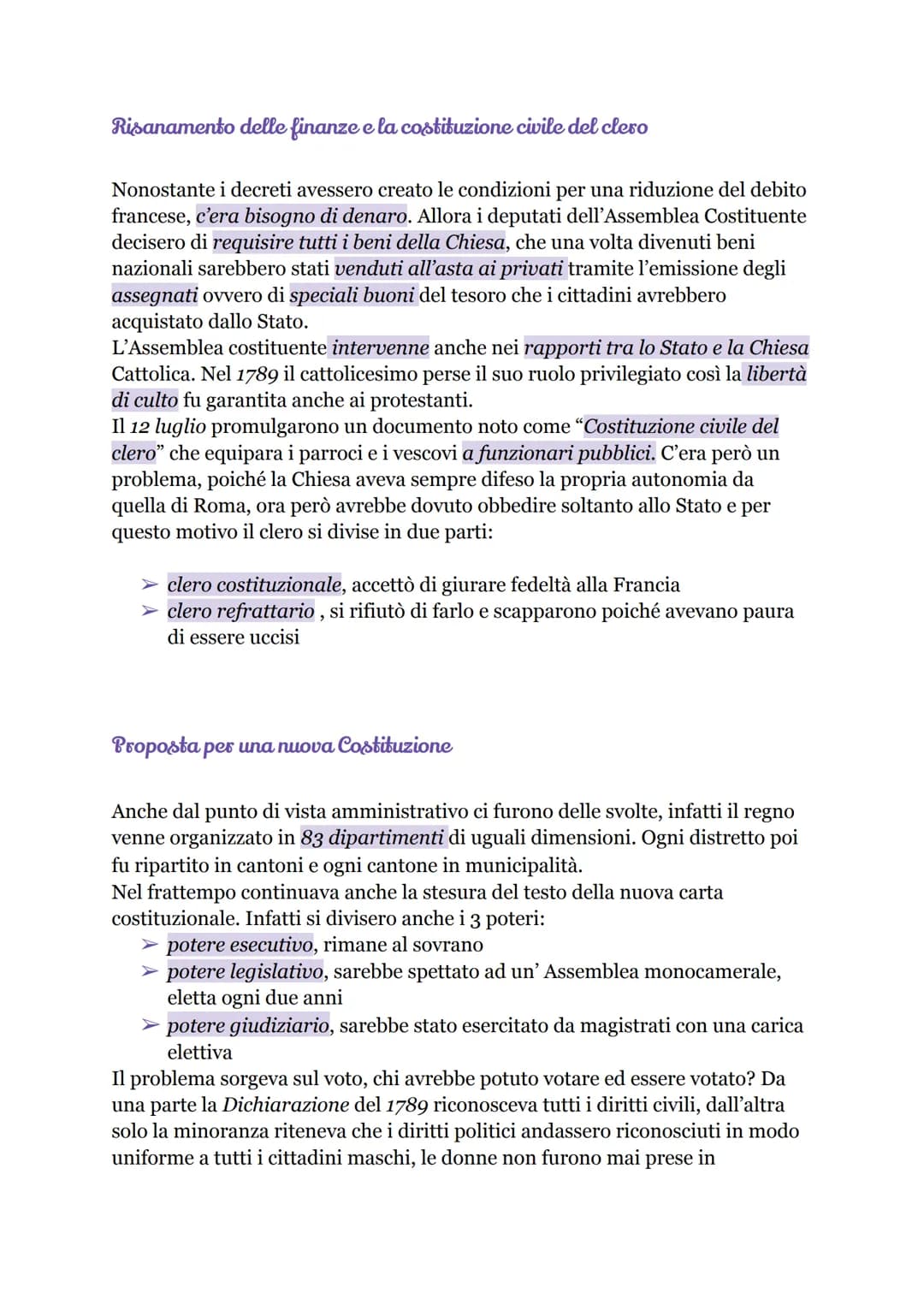 Rivoluzione trancese
Per tutto il Settecento, la Francia era stata protagonista sul piano europeo,
cercando di imporre il proprio primato su