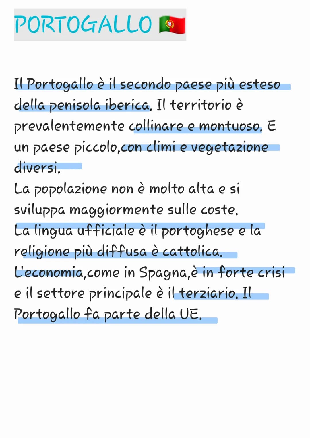 
<p>La regione iberica è una delle tre penisole dell'Europa meridionale. Il territorio è prevalentemente collinare e montuoso, con la presen