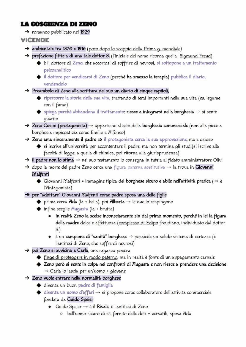 Italo Svevo
VITA
→il suo nome è Aron Hector Schmitz (Italo Svevo-pseudonimo letterario)
→ 1861 (Trieste)-1928 (MOtto di livenza, presso Trev