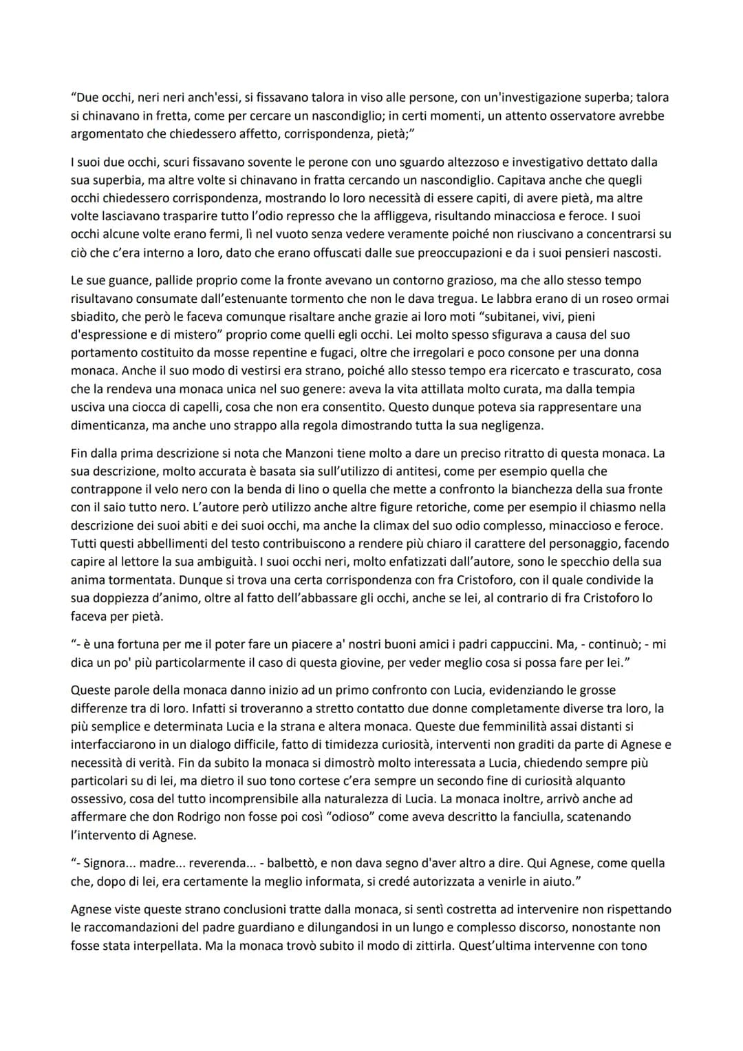 La monaca di Monza
Analisi del personaggio
Il viaggio in barca di Renzo lucia e Agnese prosegue fino ad arrivare a Monza, una cittadina nell