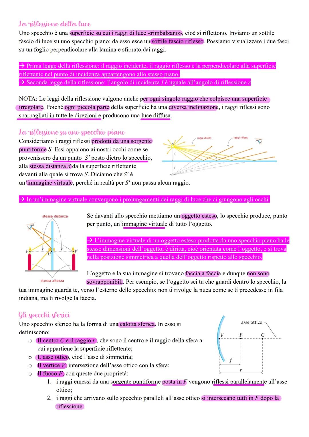 La luce
MIMOS
I raggi luminosi
Secondo il modello dei raggi, la luce attraversa lo spazio, colpisce gli oggetti e arriva ai nostri occhi
via