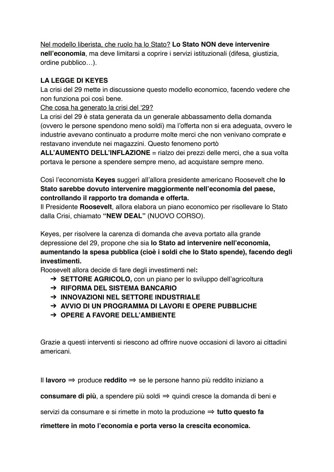 IL WELFARE STATE
Che cos'è il Welfare State?
è quando lo stato interviene per soddisfare i bisogni della collettività, si preoccupa di
garan