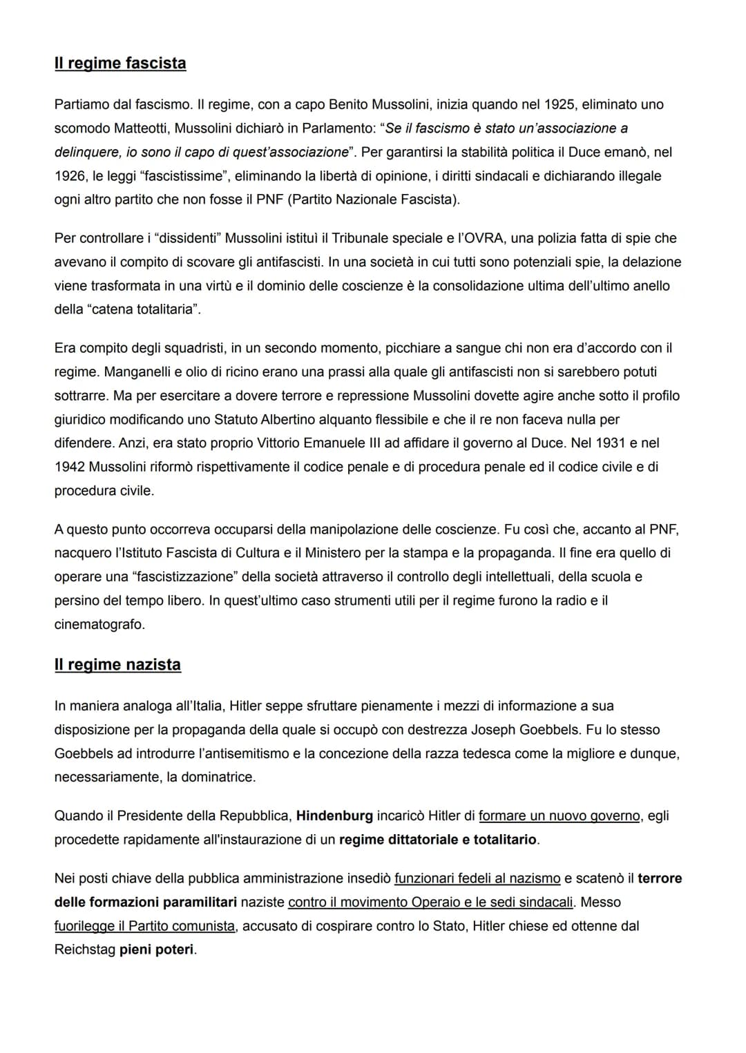 I REGIMI TOTALITARI DEL 900
Così come l'Ottocento è stato definito il secolo delle rivoluzioni, il Novecento è passato alla storia come
seco