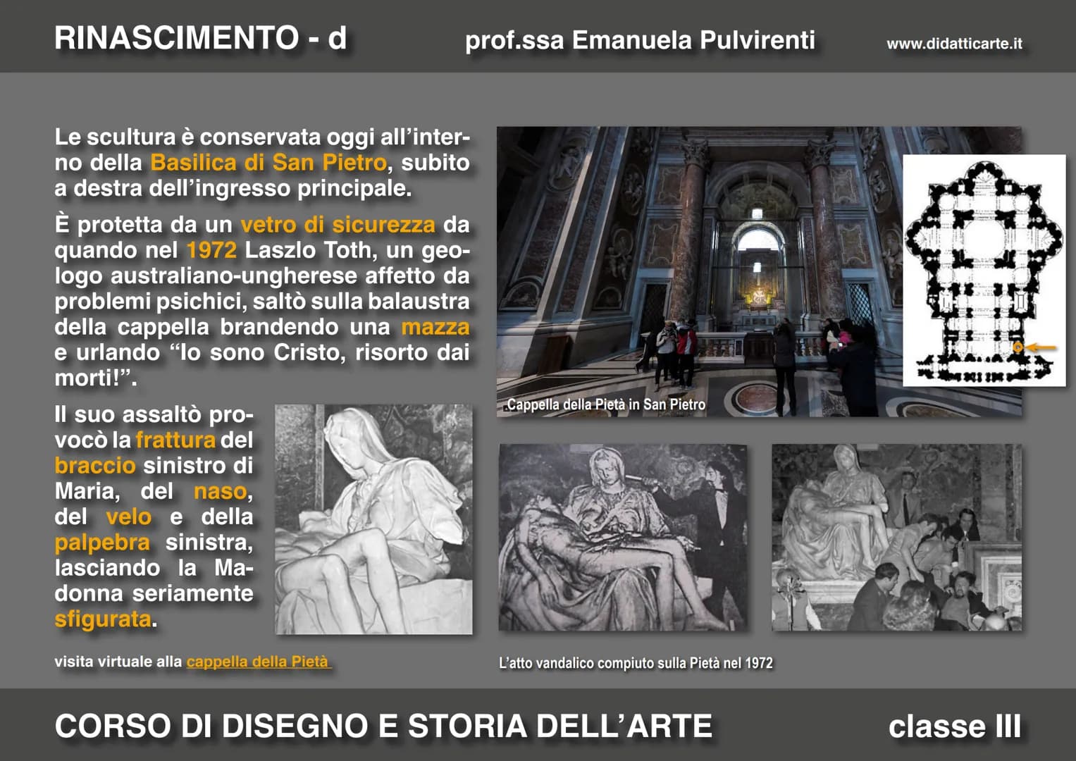 
<p>Michelangelo Buonarroti è stato un grande artista del Rinascimento, nato il 6 marzo 1475 a Caprese, un piccolo villaggio vicino a Firenz