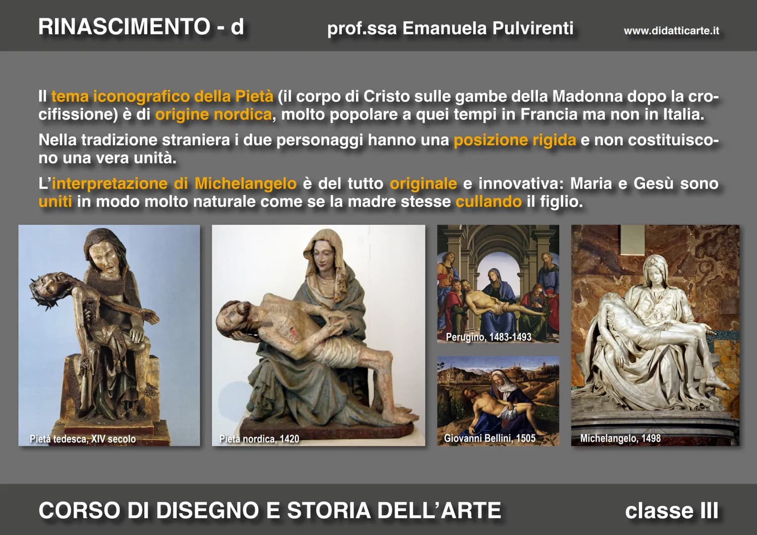 
<p>Michelangelo Buonarroti è stato un grande artista del Rinascimento, nato il 6 marzo 1475 a Caprese, un piccolo villaggio vicino a Firenz