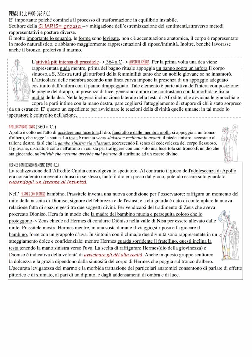 L'equilibrio raggiunto
L'arte classica
POLICLÈTO: Fu con un bronzista di Argo, allievo di Agelada il giovane, che venne data la soluzione ai