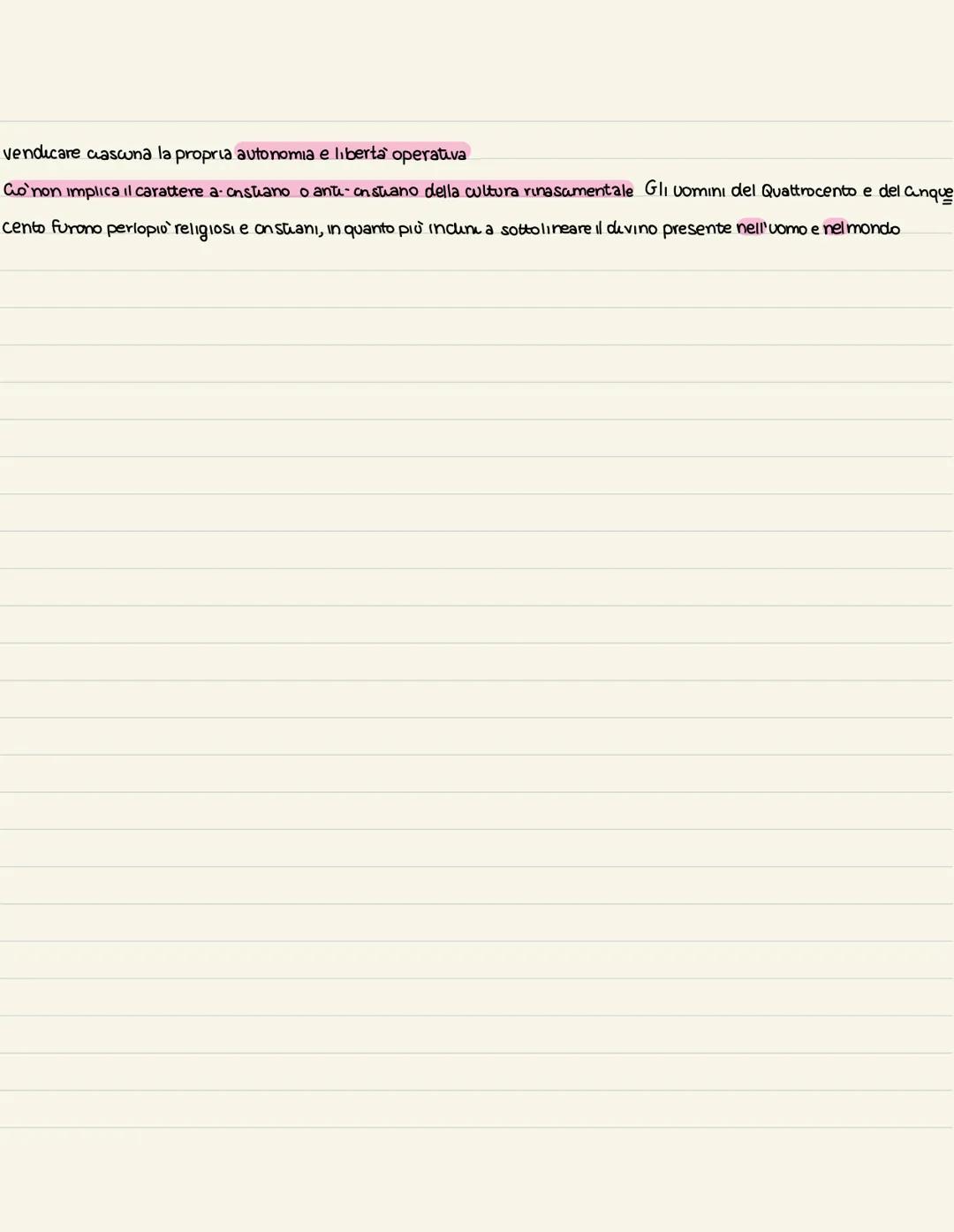 La civilta umanistics rinascimentale
Le coordinate storiche
L'eta`rinasumentale coincide con il passaggio all'eta' moderna che è carattenzza
