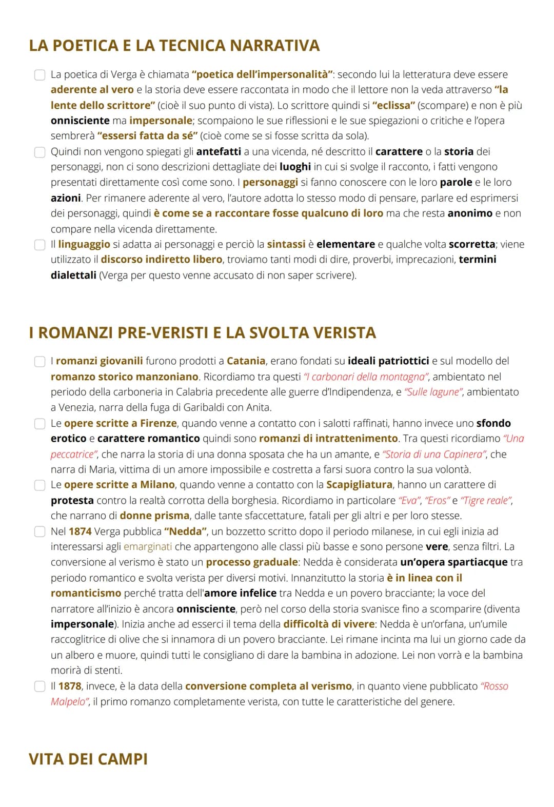 GIOVANNI VERGA
LA VITA
Giovanni Verga nacque a Catania nel 1840, da una famiglia di ricchi proprietari terrieri. Compì i suoi
primi studi in