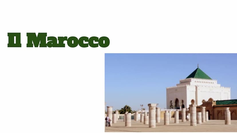 
<p>Il Marocco occupa una superficie di 442.311 km² e ha una popolazione di circa 36 milioni di abitanti. La popolazione urbana costituisce 