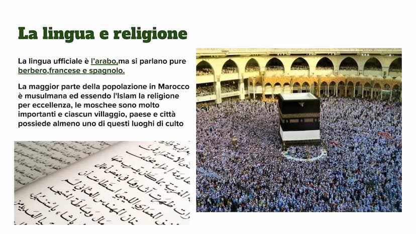 
<p>Il Marocco occupa una superficie di 442.311 km² e ha una popolazione di circa 36 milioni di abitanti. La popolazione urbana costituisce 