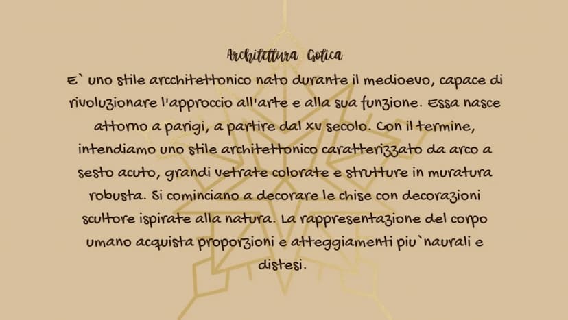 
<h2 id="architetturaromanica">Architettura Romanica</h2>
<p>Le citta', che erano cadute fino ad allora, iniziarono a risorgere. Al loro int